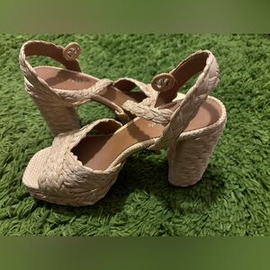 Kate Spade New York Raffie Disco platform Sandals size 8B